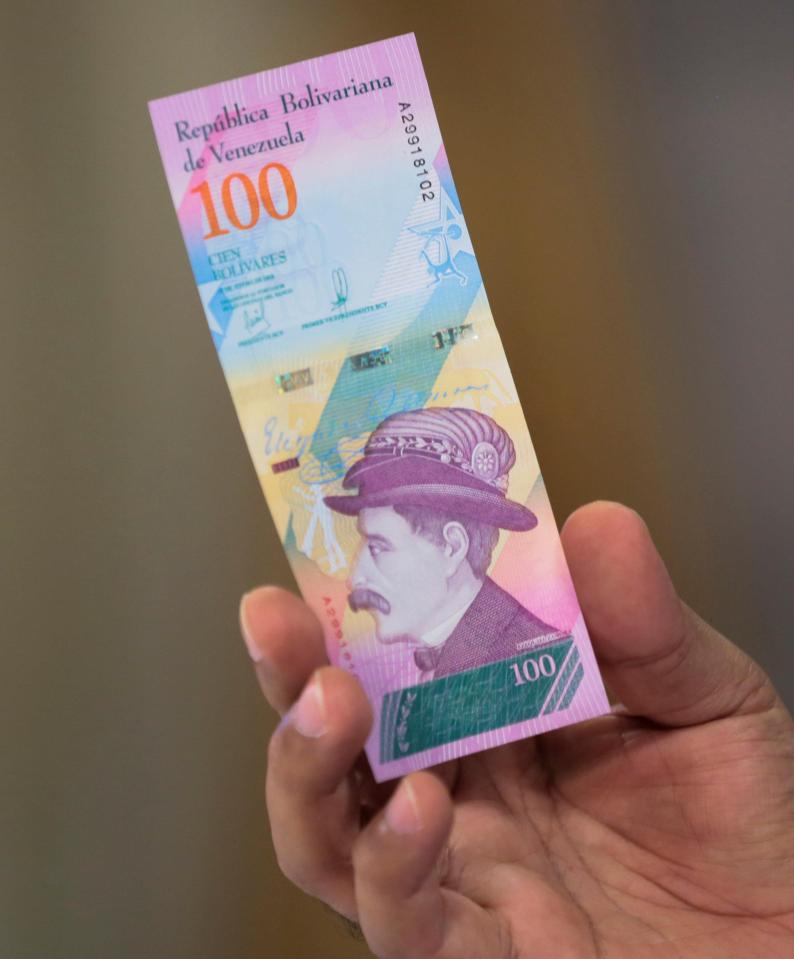  Inflation has spiralled rapidly in Venezuela, with goods doubling in price every 26 days