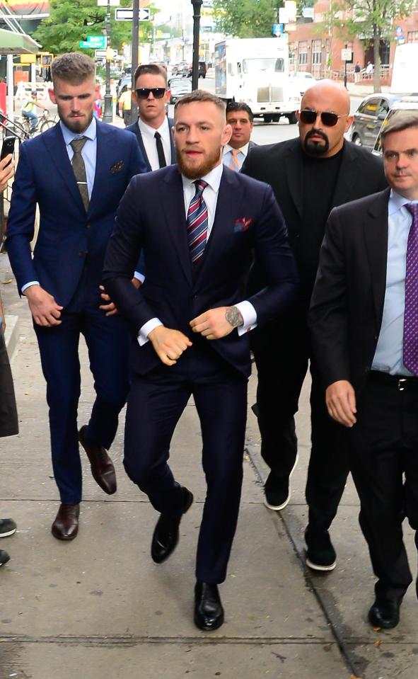  McGregor previously said he is 'truly passionate' about fashion