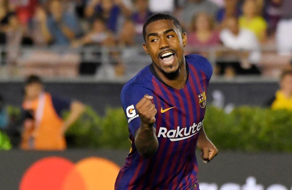  Arsenal and Tottenham have been linked with a move to sign Malcom from Barcelona