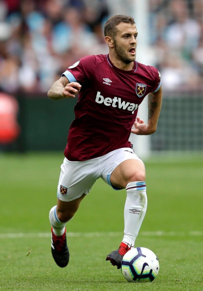 Jack Wilshere has had yet another injury setback - nowadays for West ham not Arsenal