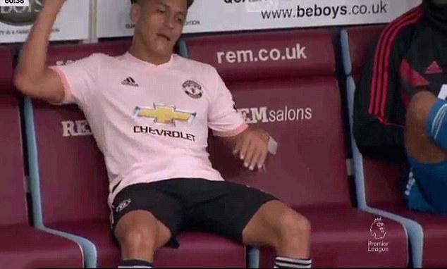  Alexis Sanchez has been moaning to his manager and team-mates all season