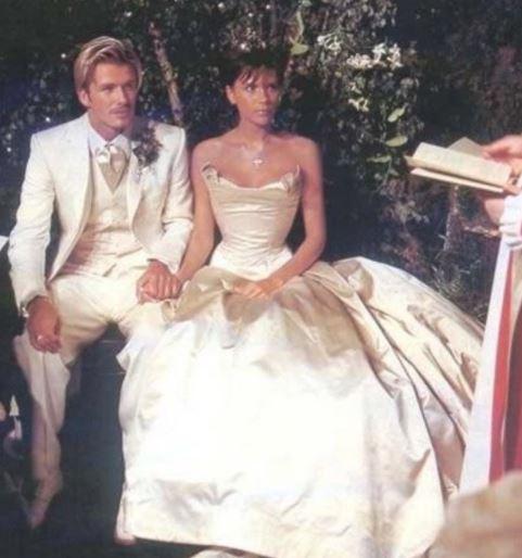  David Beckham and Victoria met in 1997 and married in 1999