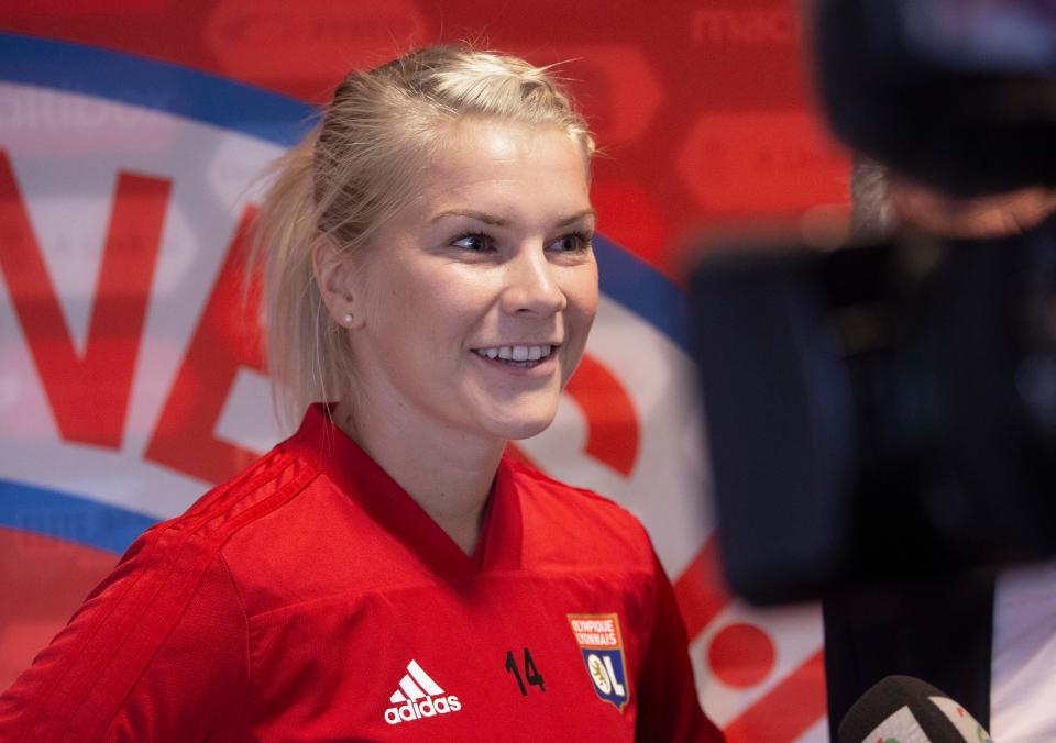  Ada Hegerberg was also nominated for the FIFA Best Woman of the Year