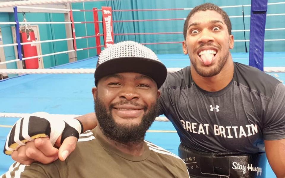  Martin Bakole are pals outside the ring but brutal rivals inside the ropes