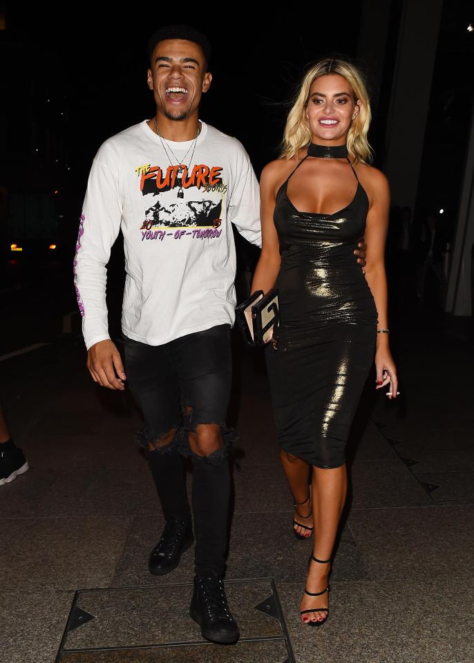  Wes with girlfriend Megan Barton Hanson