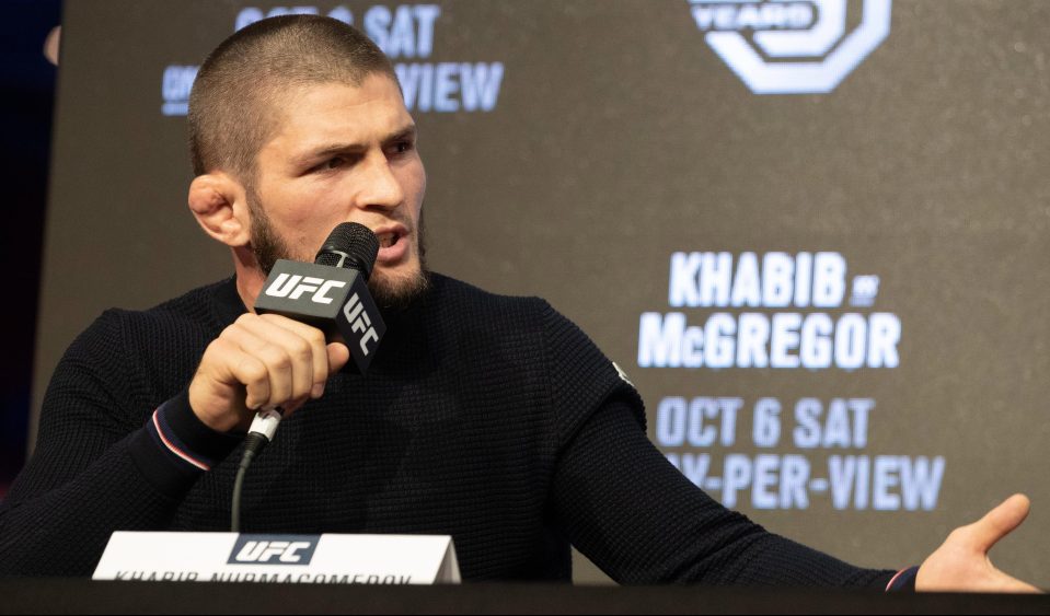  Khabib is the unbeaten favourite