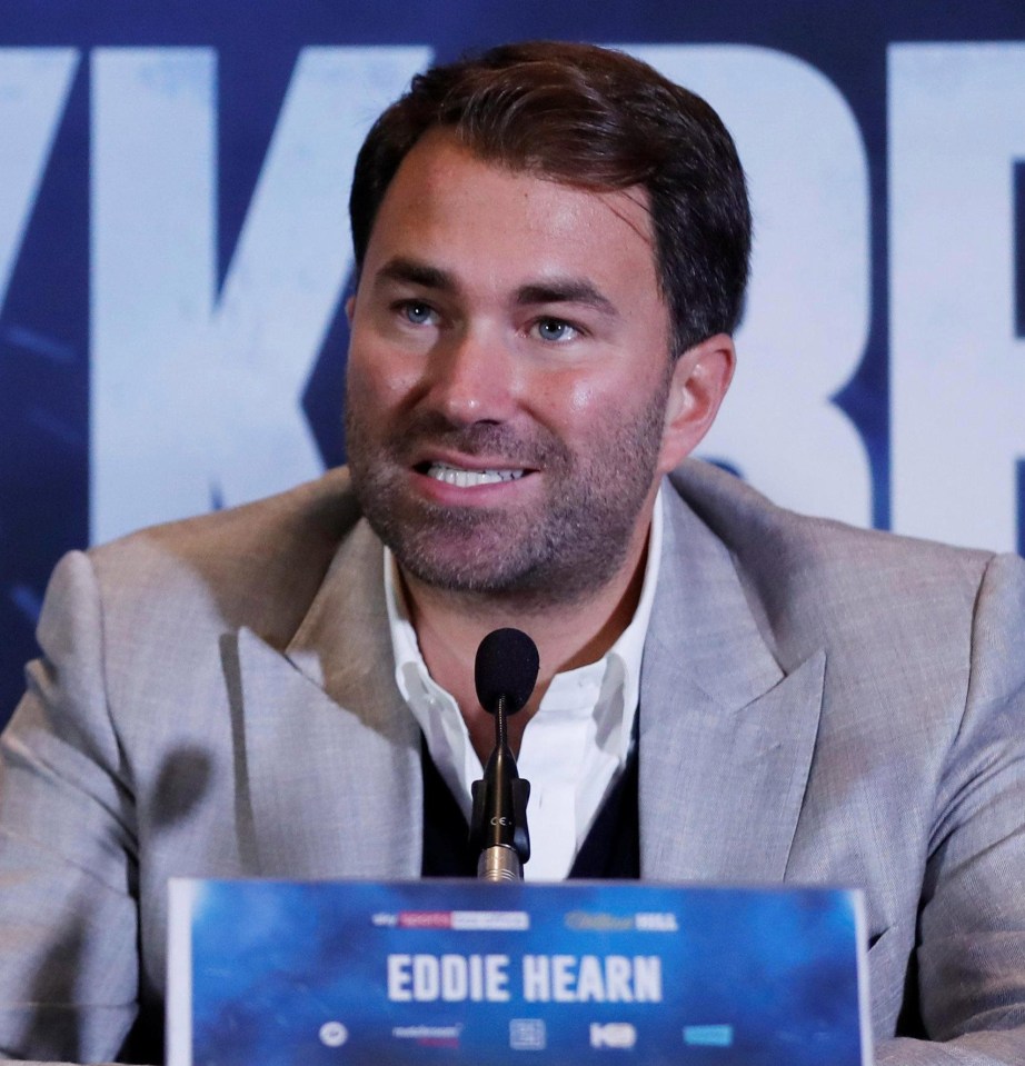 Eddie Hearn admitted a date in December is in place