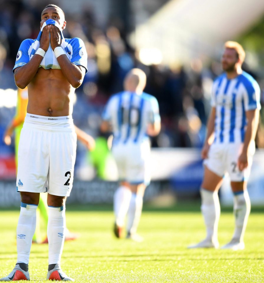  It's been an uphill struggle for Huddersfield this season