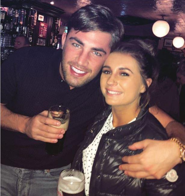 The pair have been dating for three months after meeting on Love Island over the summer