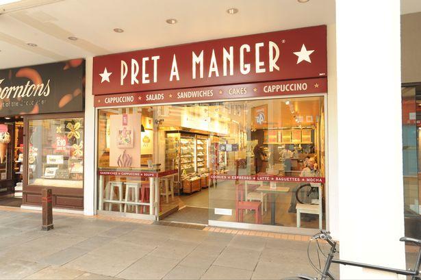  Chip said he suffered the attack at the Pret outlet in Cambridge