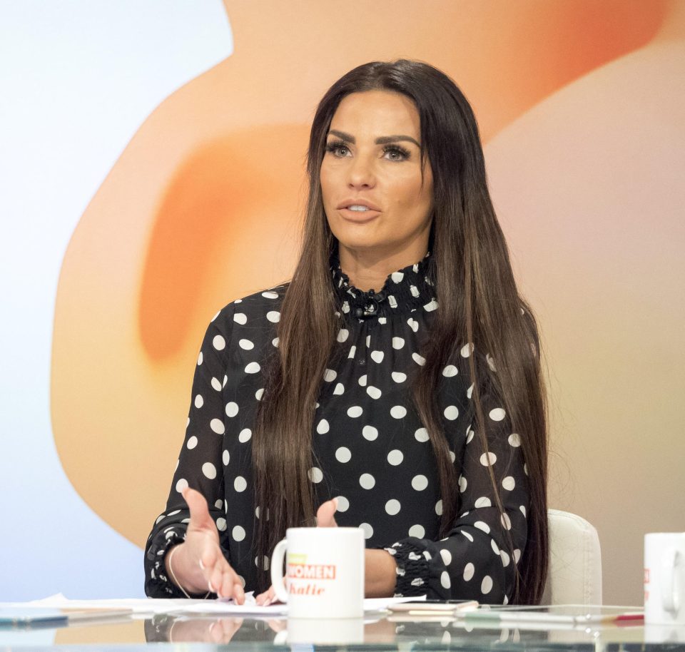  Katie Price has cut contact with her famous footballer 'friends' after she was warned she'd become a 'figure of fun' to them