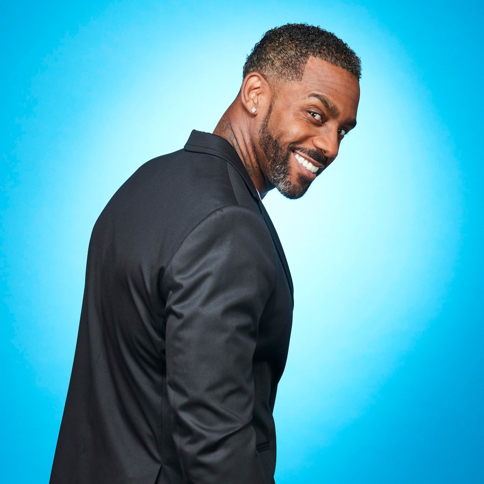 Richard Blackwood has set his sights on winning Dancing On Ice