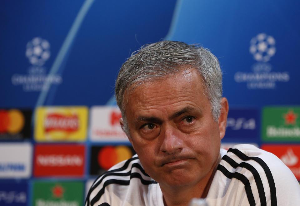  Jose Mourinho has claimed some players don't care about United's poor form