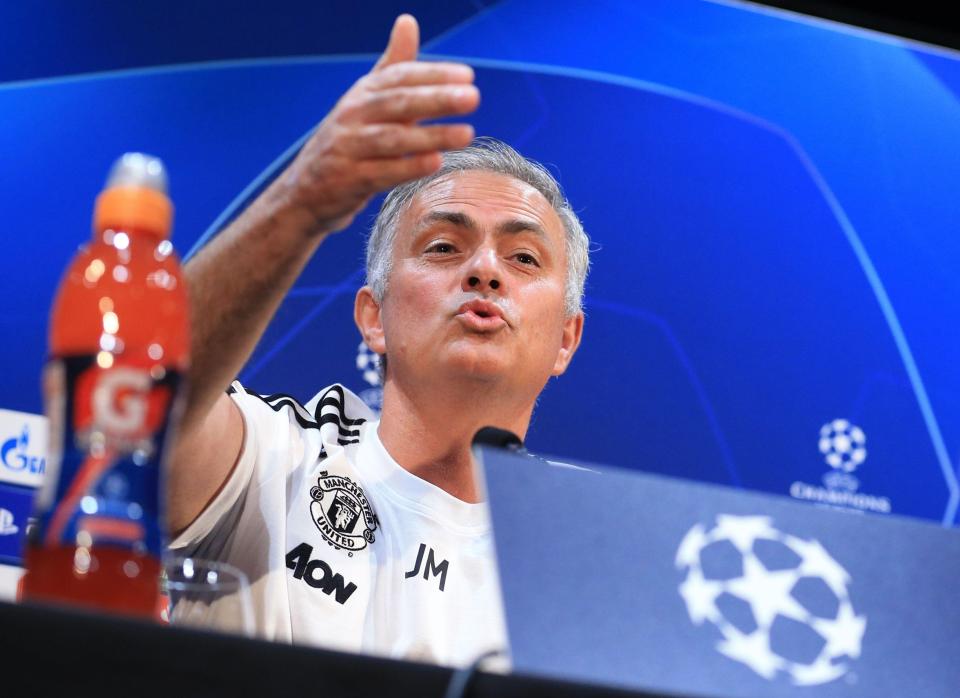  Jose Mourinho claims some player's aren't as frustrated as they should be