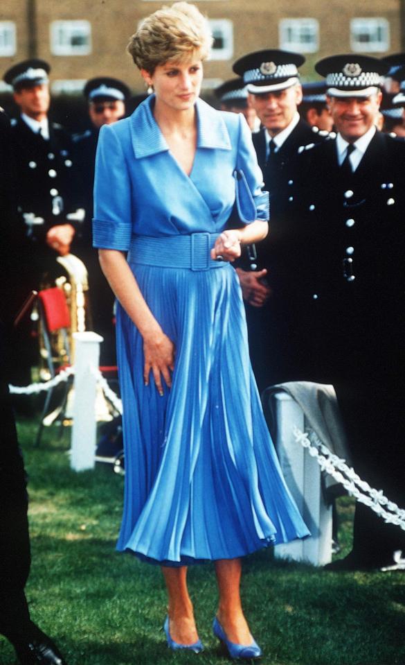  As part of the divorce settlement, the late Princess also lost the police protection given to members of the Royal Family