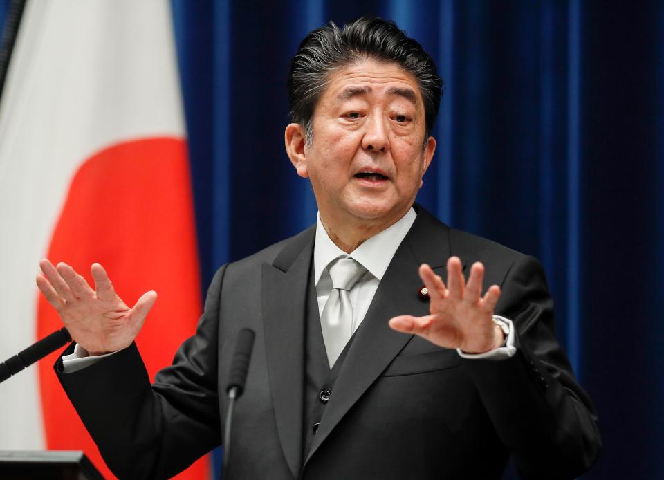  Japan’s premier Shinzo Abe welcomed Brexit Britain into TPP 'with open arms' praising our 'global strength'