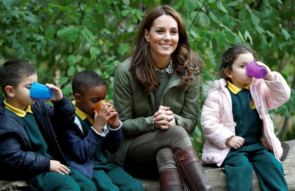  The Duchess revealed how she loves to spend hours hunting for spiders in her garden with her older children