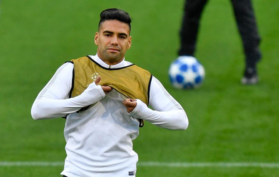  Radamel Falcao and Monaco face Borussia Dortmund tonight in the Champions League