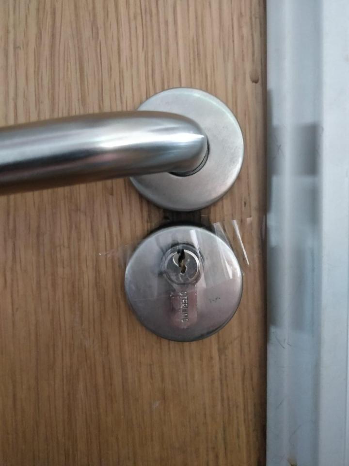  This week it emerged that would-be thieves have been taping over front door locks to find out whether the occupants are away