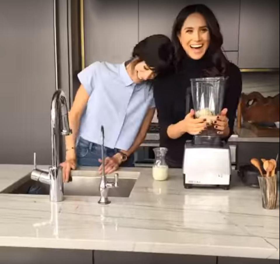  Meghan makes everything from pesto to soup in her vitamix