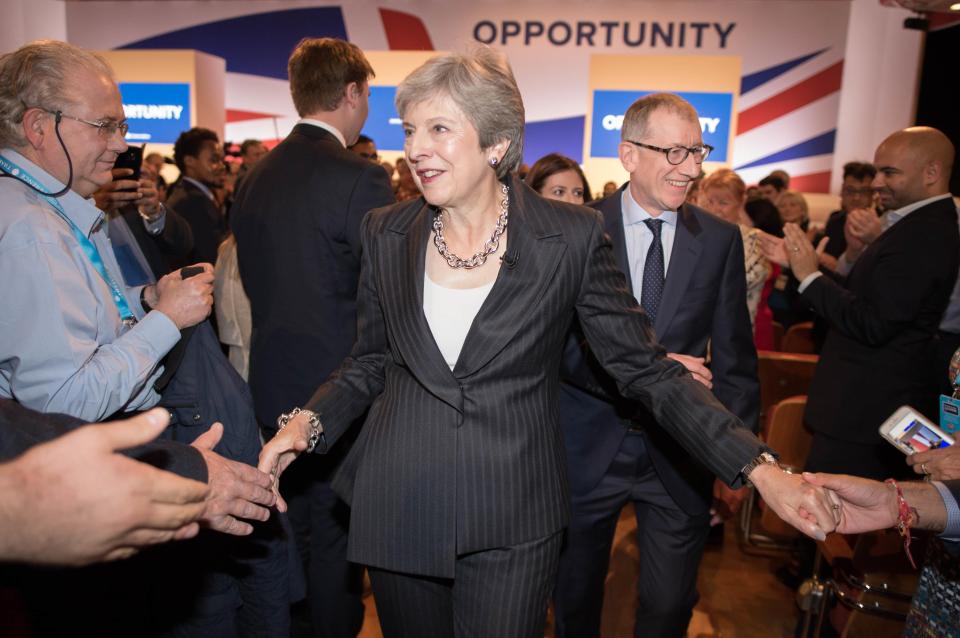  The PM could face a comedown after her party conference boost