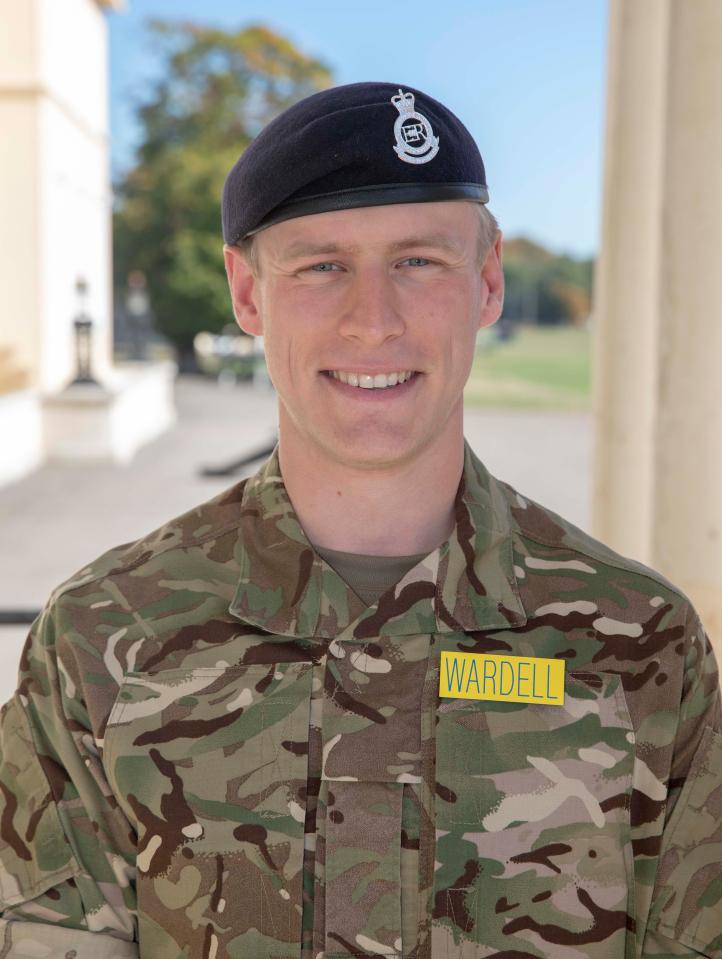 Zack Wardell, 22, admits Sandhurst is still a tradition for some families that don’t share his type of background - but he says it makes no difference