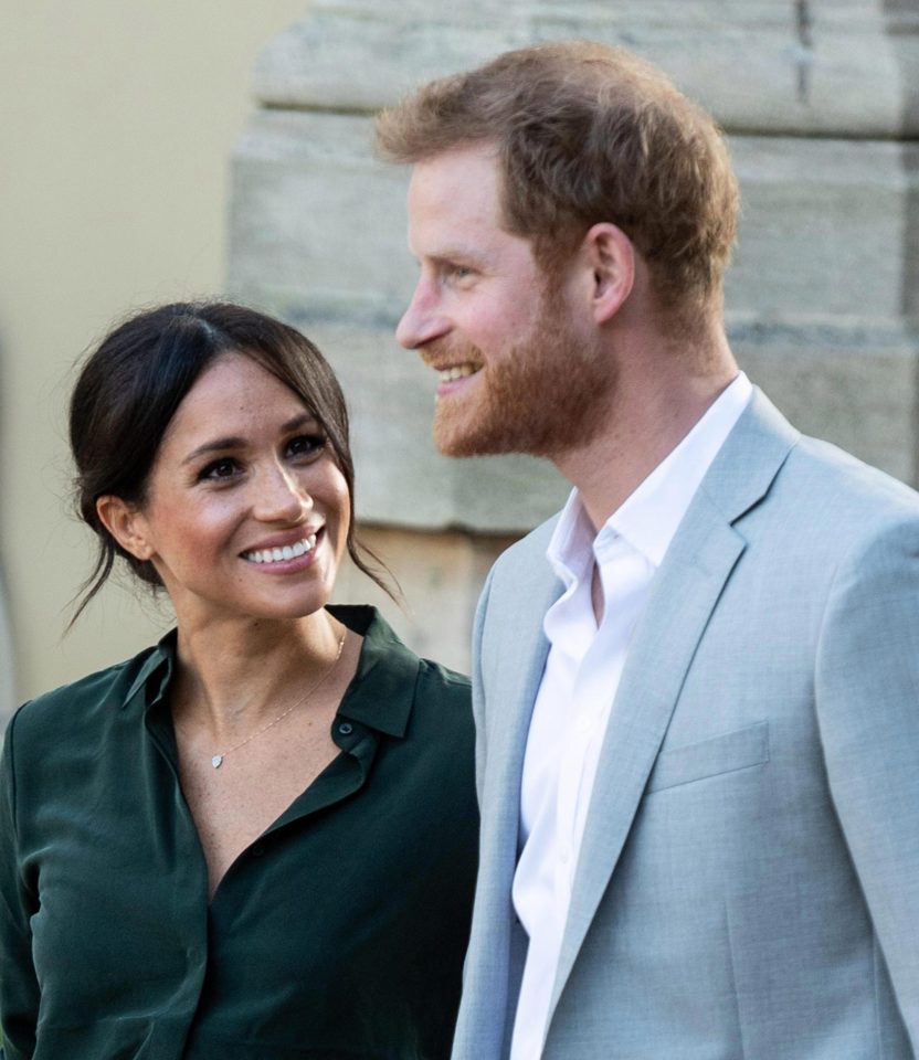  Meghan and Harry kept their beaming smiles throughout the day