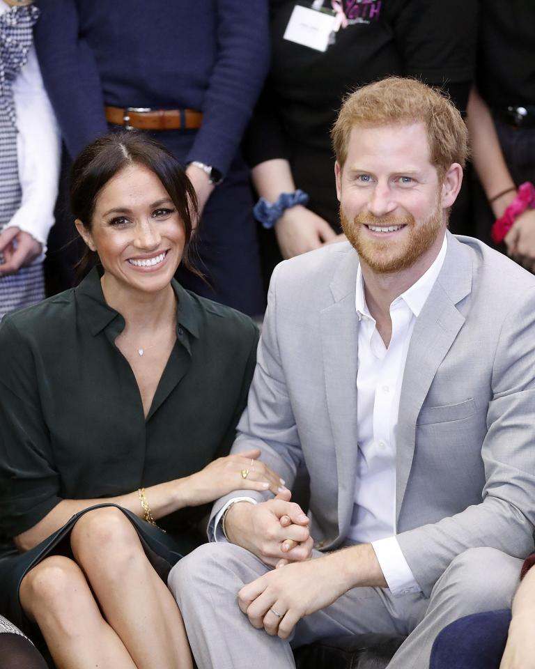 Meghan and Harry often put on a loved-up display