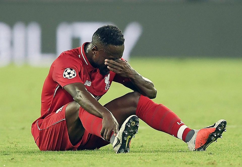  Naby Keita had only just recovered from an injury picked up against Napoli in the Champions League