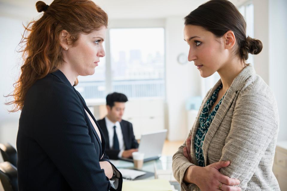  If there's disagreements with colleagues over work matters, try not to personalise the issue