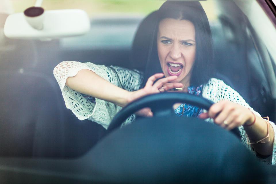  It's important to get overly angry at the wheel so take a few deep breaths and count to ten