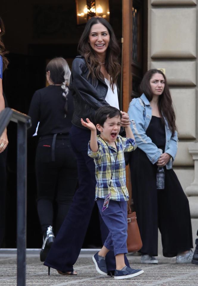  Simon was later joined by partner Lauren Silverman and son Eric