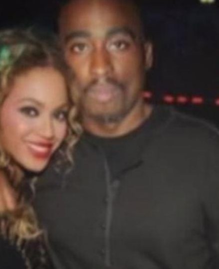  Another image is said to show the superstar rapper with Beyonce