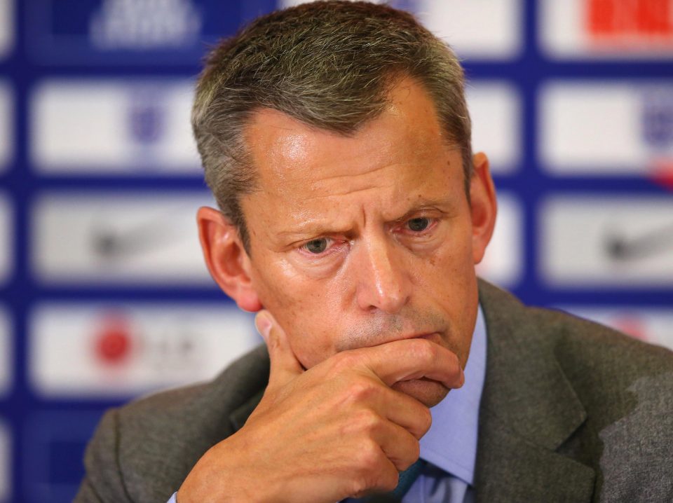  The FA chief executive Martin Glenn received an anonymous letter outlining colleagues' feelings about Reddin