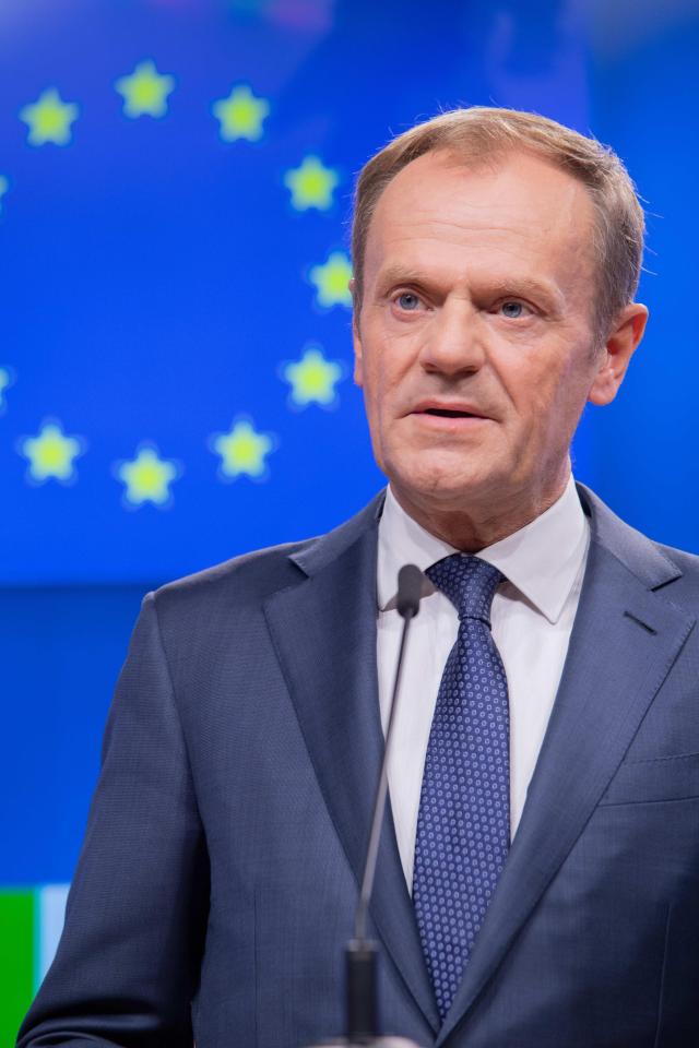  Donald Tusk has delivered a blow to Mrs May's Chequers deal by coming down on the side of a 'Canada-style' deal