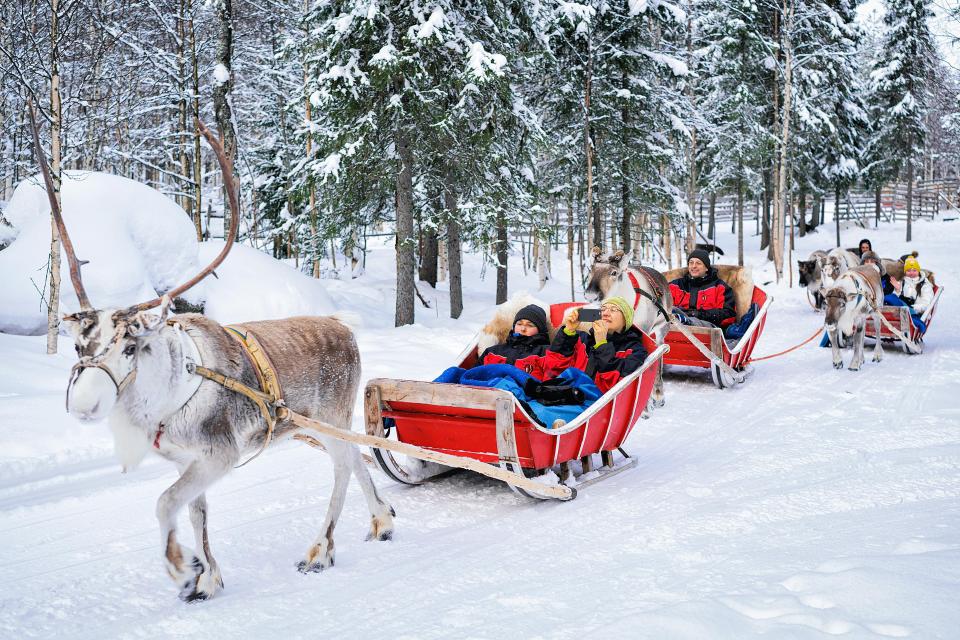  There are ski resorts and Santa hotels to choose from