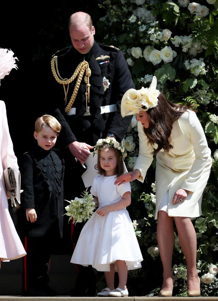  Prince George and Princess Charlotte took centre stage at Prince Harry and Meghan Markle's wedding