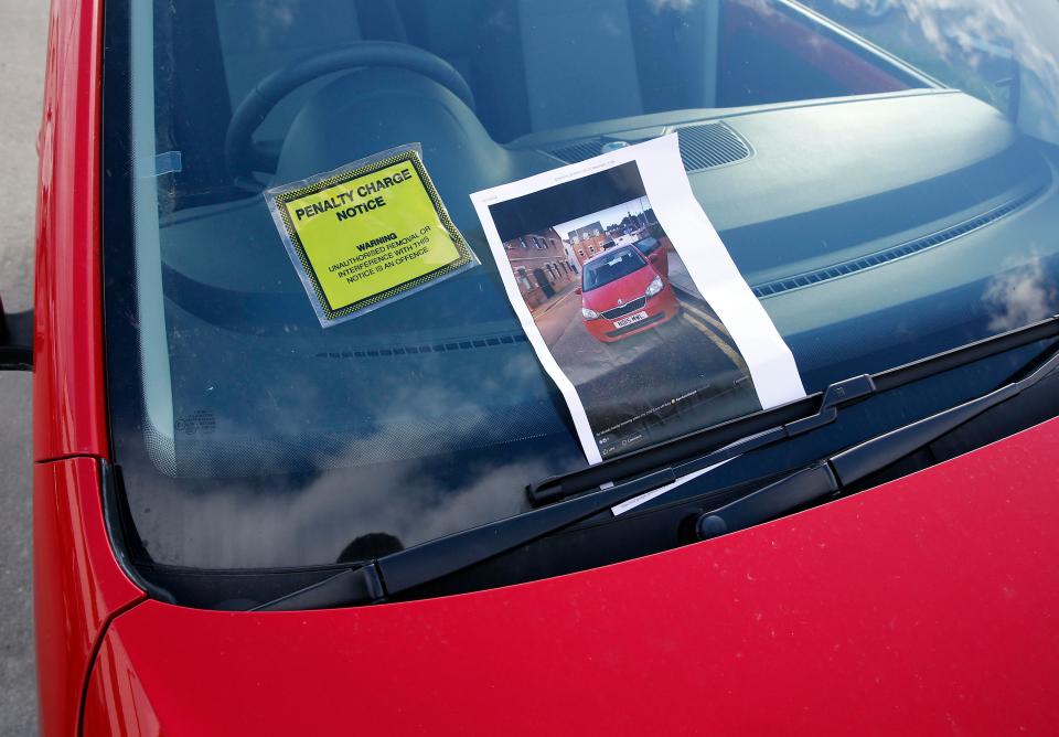  But last week the meter maid found a penalty notice on the windscreen of HER Skoda Citigo