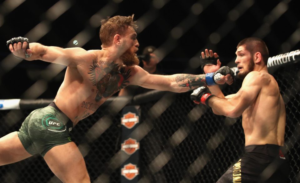 Conor McGregors explosive fight with Khabib Nurmagomedov broke UFC PPV records