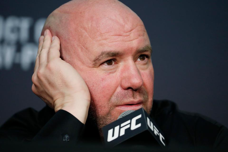 UFC president Dana White could see two of the company's biggest fighters banned