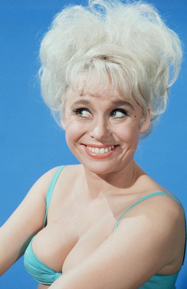  Dame Barbara Windsor started acting when she was 12 before finding fame in nine Carry On films