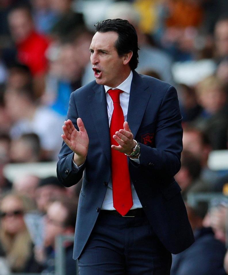  Unai Emery is starting the get the Gunners firing all all cylinders