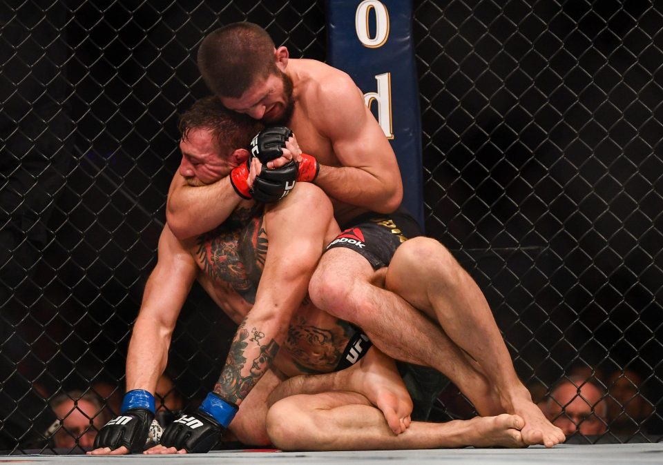 Conor McGregor suffered his fourth professional MMA defeat against Khabib Nurmagomedov