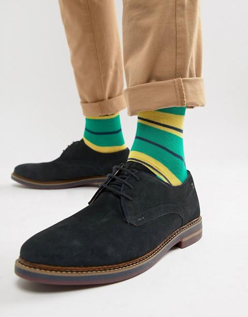 ASOS took style inspiration from Jamie and his love of chinos in their new range of bright socks