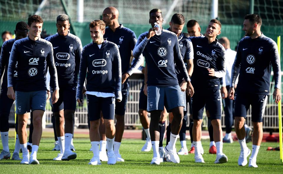  The decision was made at the team's training base in Clairefontain on Tuesday and the French Football Federation will arrange the transportation