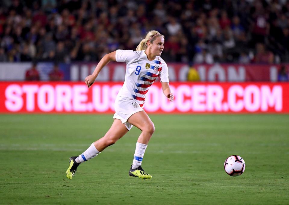  Lindsay Horan plays for Portland Thorns having joined the club in 2016