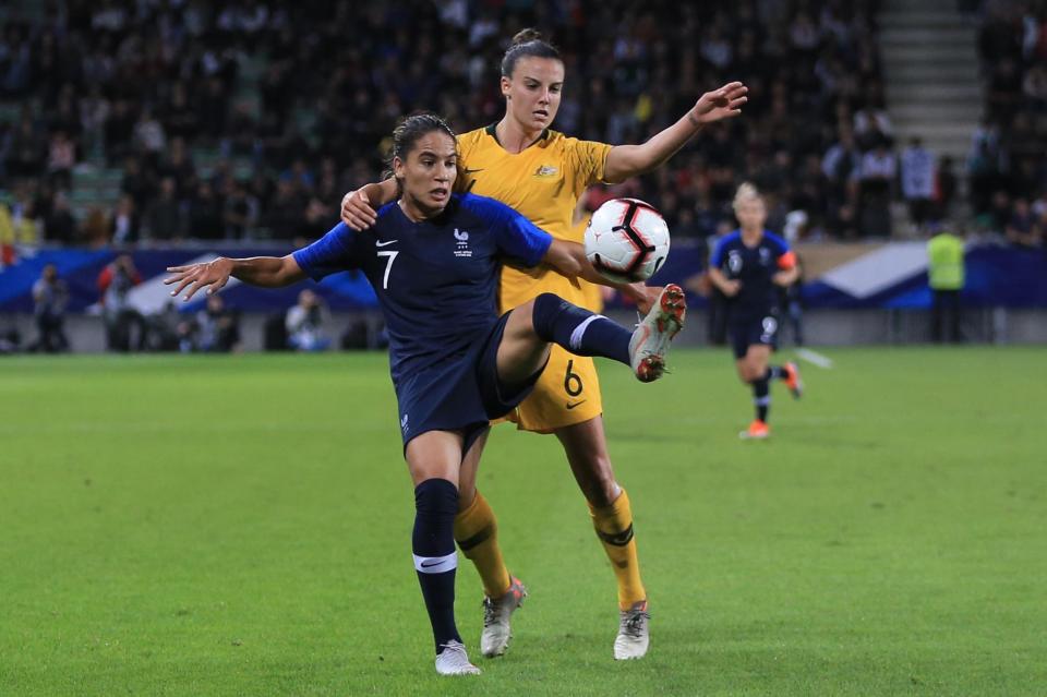  Amel Majri (left) has been at Lyon for eight years