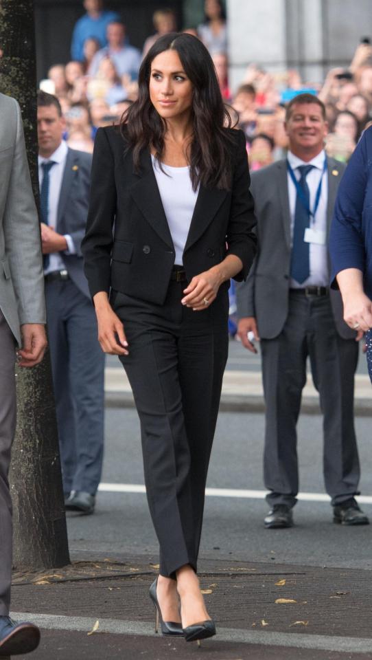  Rocking a suit to view the Famine Memorial on the bank of the River Liffey in Ireland