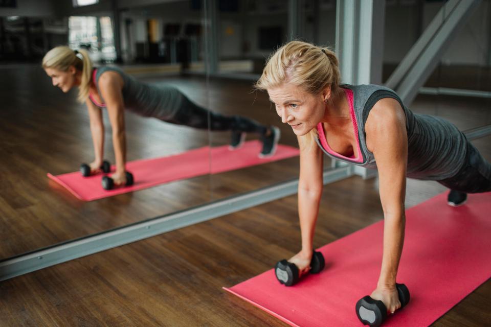  Weights will help the muscles relax