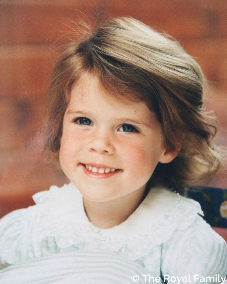  Princess Eugenie as a young child